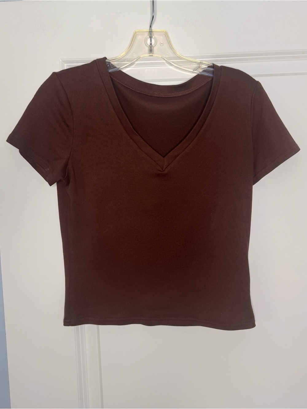 🍓6/$15🍓 Soft Brown Fitted Tshirt
